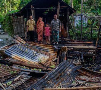 নীলফামারীতে হিন্দু সম্প্রদায়ের উপর জামায়াতের হামলা
