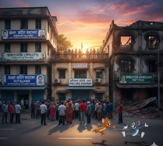 ভোট ডাকাতির নির্বাচন ও প্রশ্ন: প্রথম পর্ব।