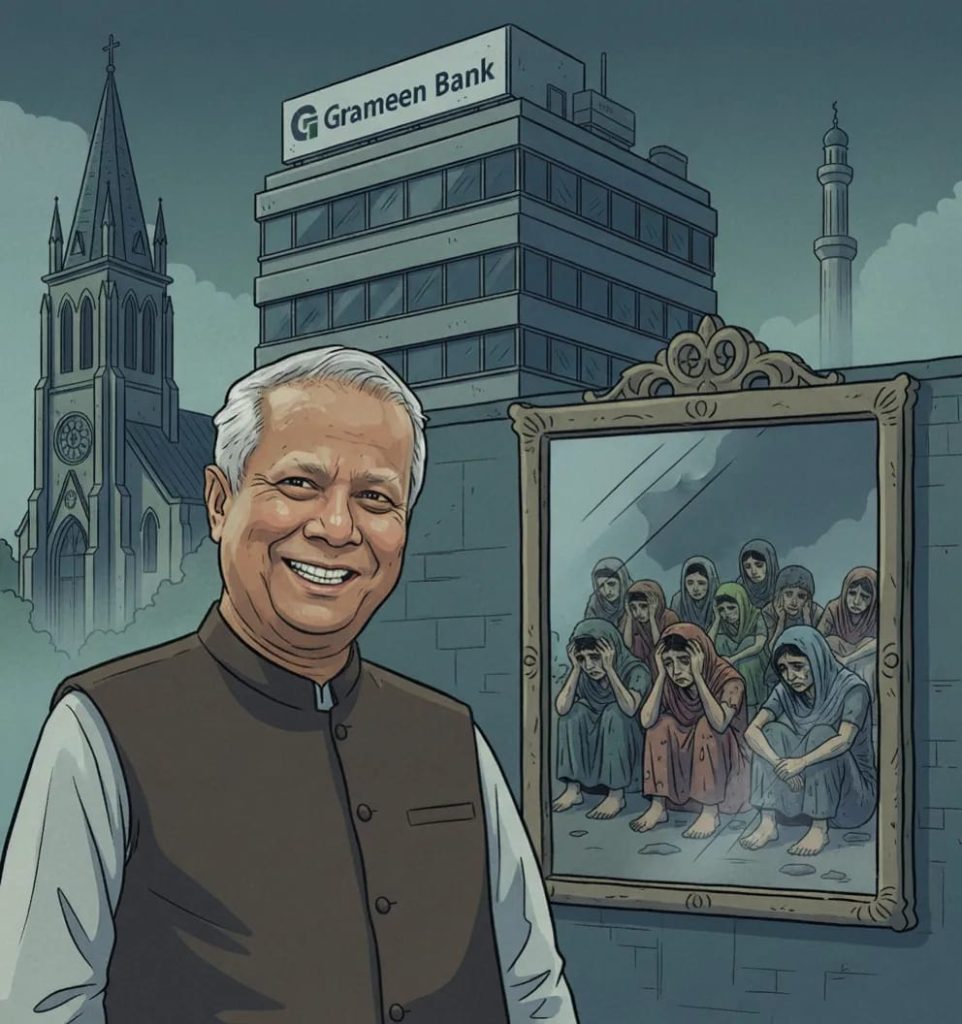 ইউনূসের আয়নাবাজি