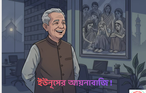 ইউনূসের আয়নাবাজি